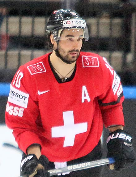 Andre Ambhl erzielte zwei Tore fr die Schweiz beim 4:2 gegen Tschechien.
