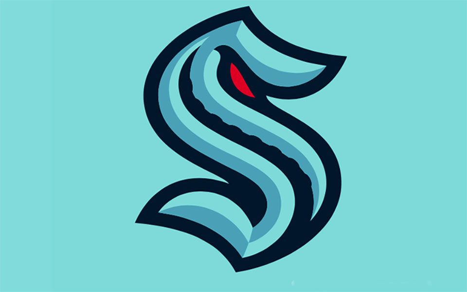Das Logo der Seattle Kraken.