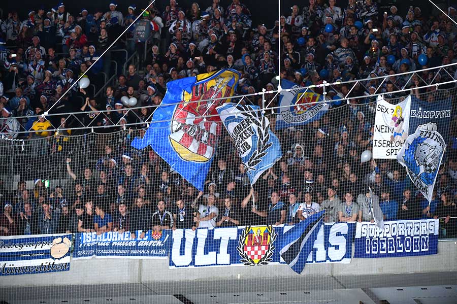 Die Fans der Iserlohn Roosters haben Kritik an der Fhrung der Sauerlnder gebt.