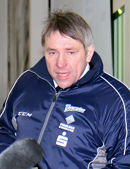Wölfe-Coach Victor Proskuryakov.