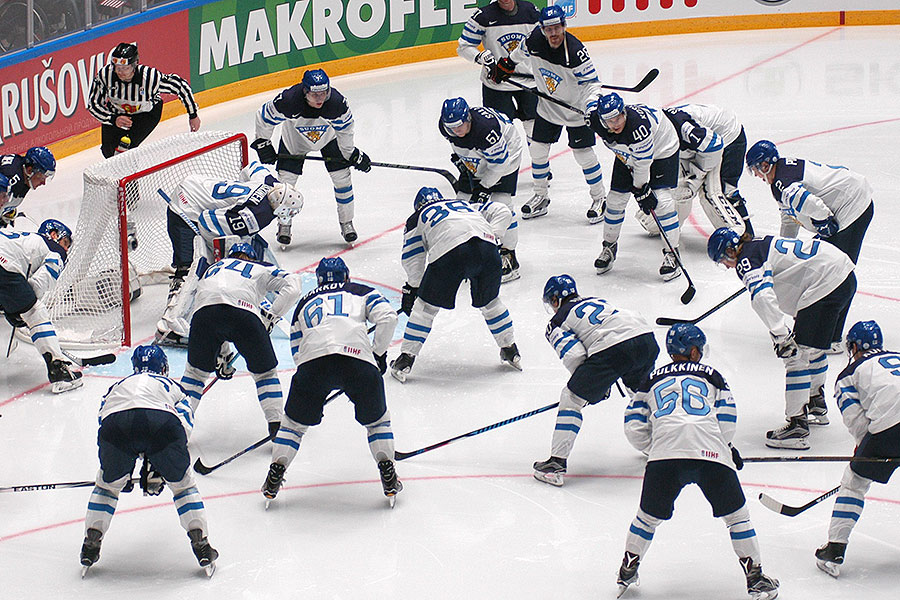 Finnland steht im Finale der Eishockey Weltmeisterschaft in Russland.