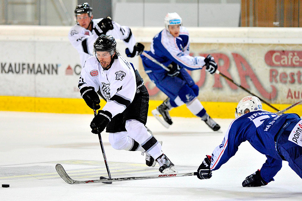 Nrnbergs Patrick Buzas beim Spiel gegen Brno.