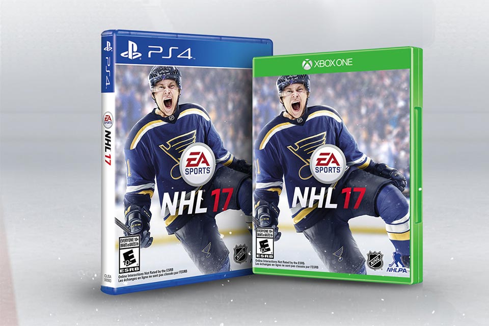 Auf das Cover von NHL17 haben die Fans Vladimir Tarasenko gewhlt.