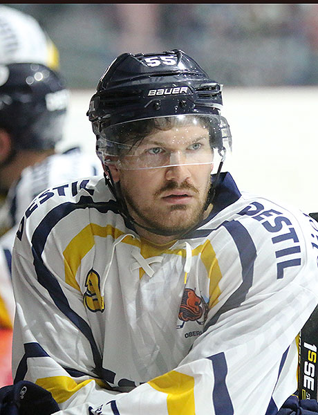 Justin Larson traf doppelt fr die Tilburg Trappers.