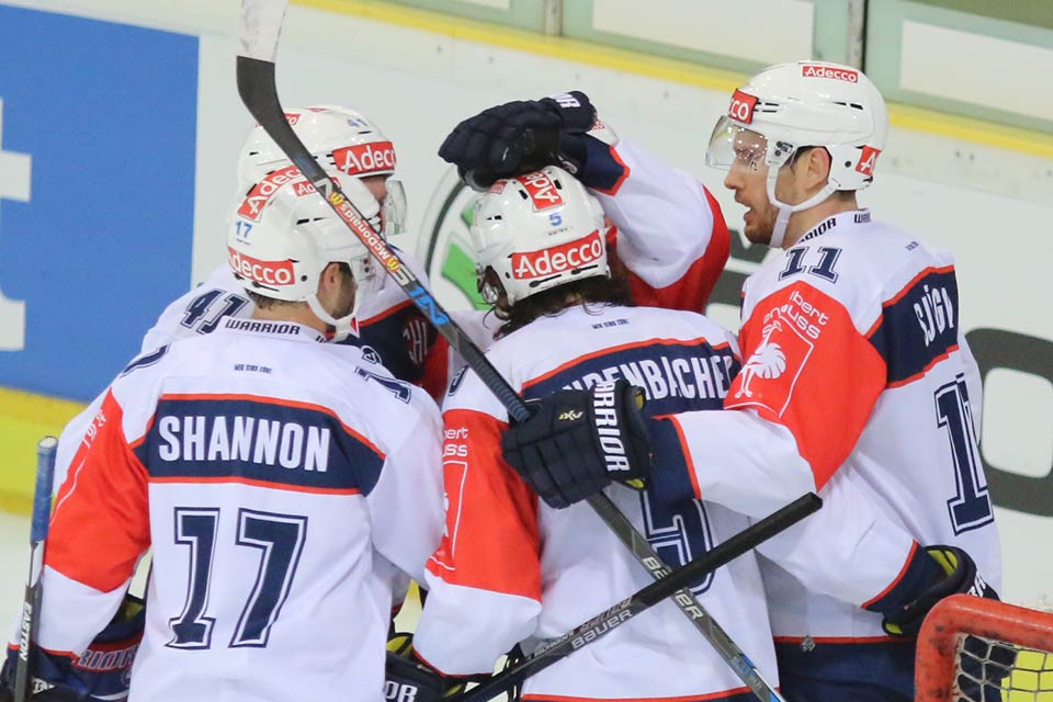 Die ZSC Lions haben den HC Lugano im Achtelfinale ausgeschaltet. Die ZSC Lions haben den HC Lugano im Achtelfinale ausgeschaltet.