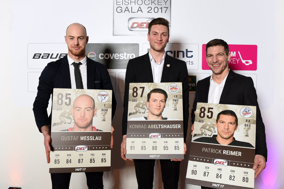 Gustaf Wesslau, Konrad Abeltshauser und Patrick Reimer.