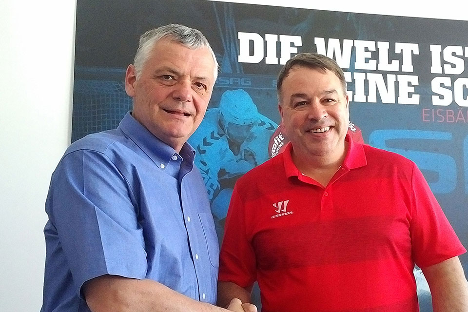 Clement Jodoin und Stephane Richer. Clement Jodoin und Stephane Richer.