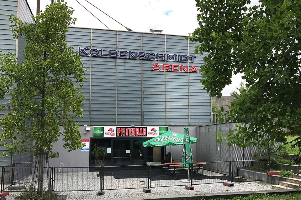 Kein Spiel in der Eishalle in Heilbronn.