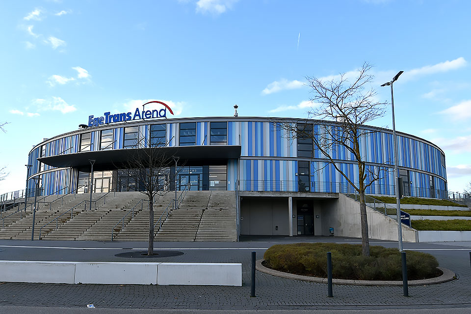 Die EgeTrans Arena in Bietigheim.