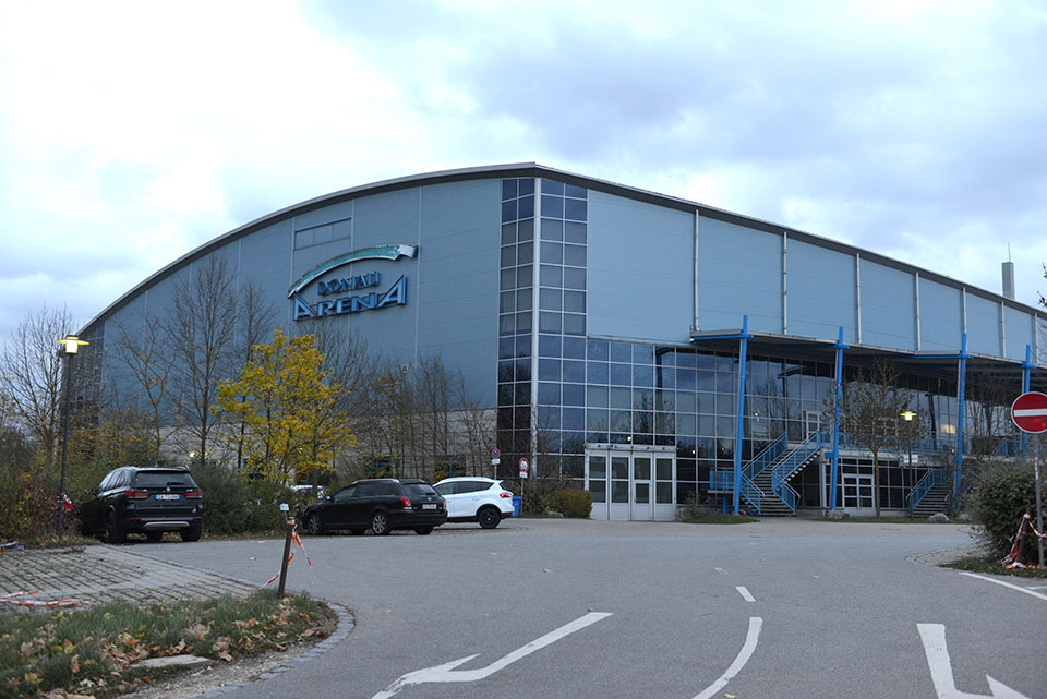 Die Donau Arena in Regensburg.