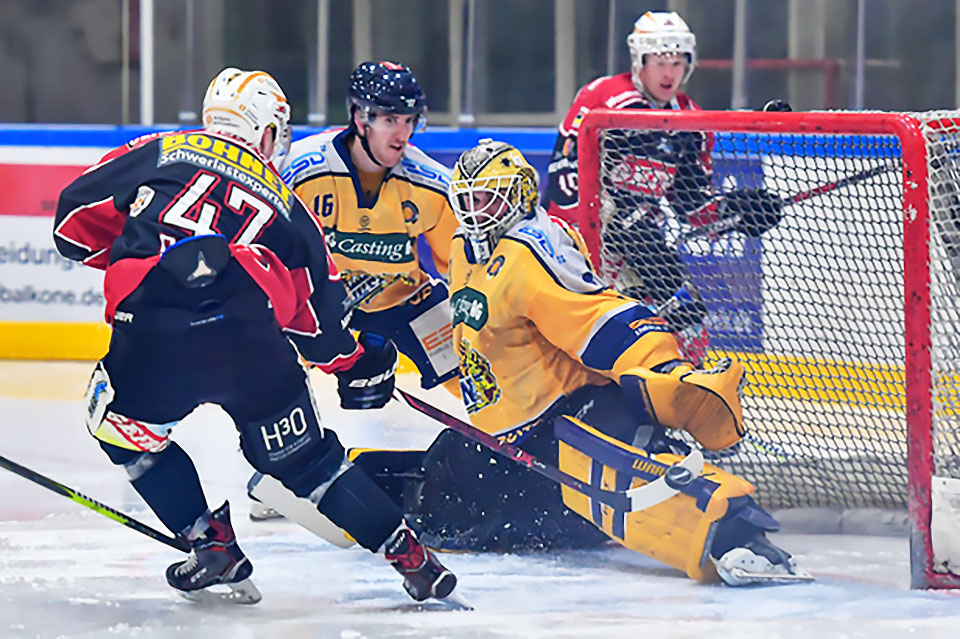 Torchance f�r Memmingens Patrik Beck.