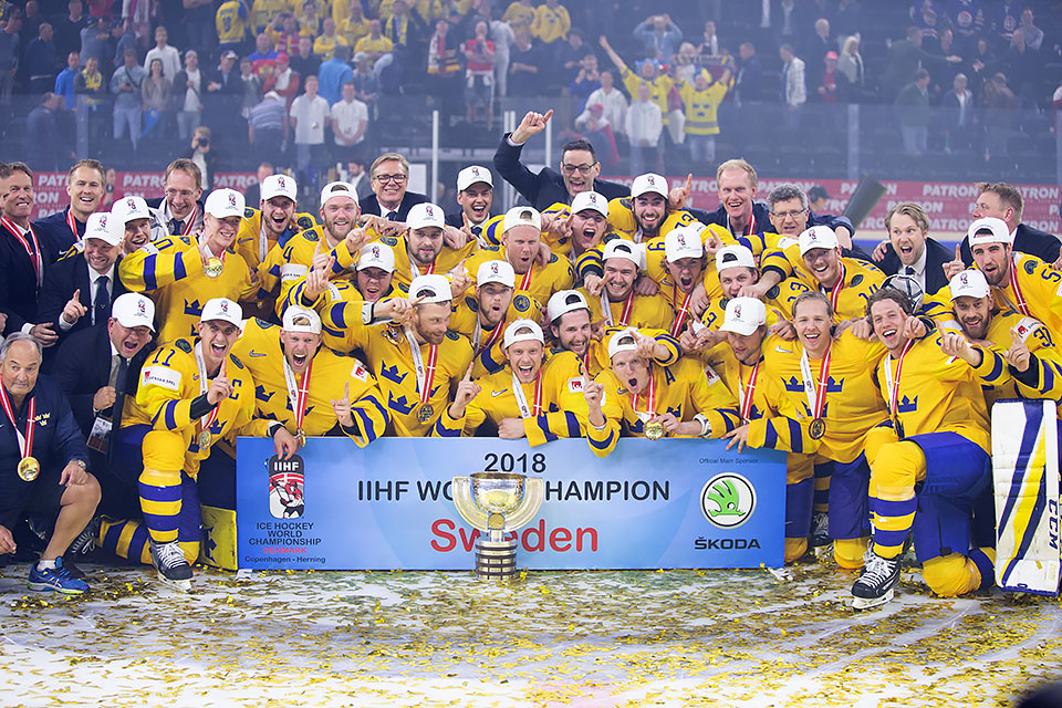 Der alte und neue Weltmeister: Schweden.