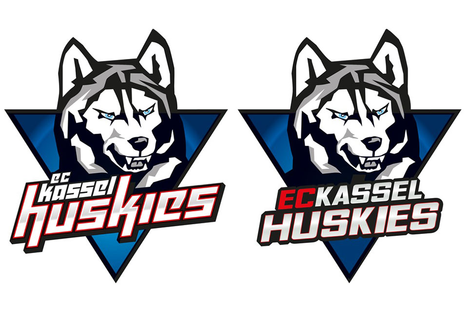 Die Huskies-Logos zur Auswahl.