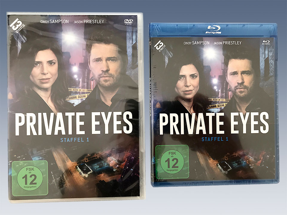 Private Eyes als DVD und Blu-ray.