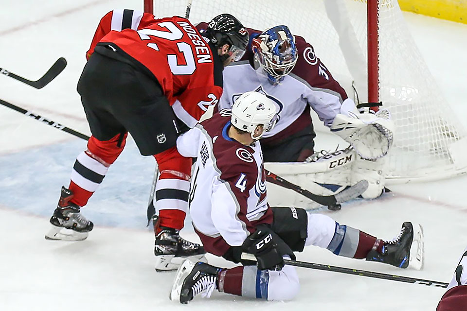 Philipp Grubauer stoppte mit Colorado New Jerseys Siegesserie.