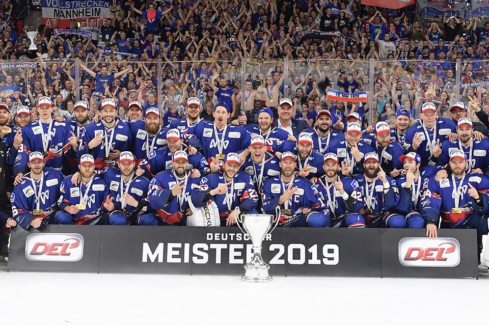 DEL-Champion: Adler Mannheim.