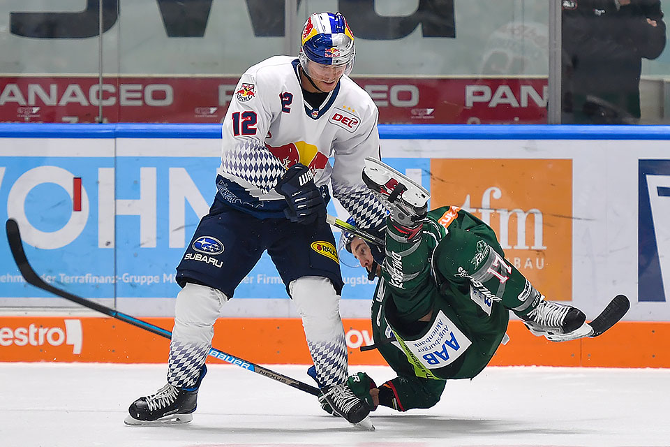 Mads Christensen (München) gegen Thomas Holzmann (Holzmann). Mads Christensen (München) gegen Thomas Holzmann (Holzmann).