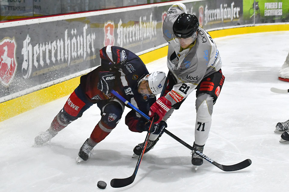 Spielszene Hannover gegen Erfurt.