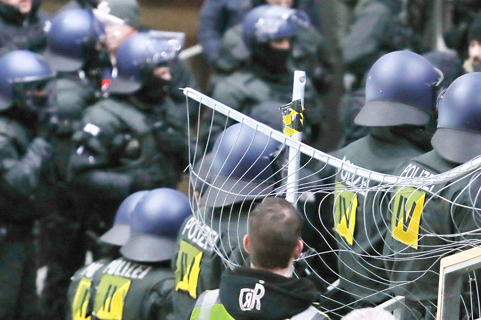 Beim Spiel gegen Landshut hatte es erneut Vorfälle gegeben.