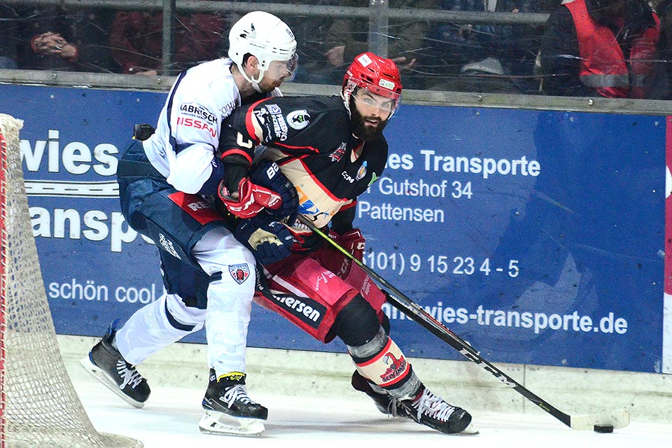 Spielszene Scorpions gegen Indians.