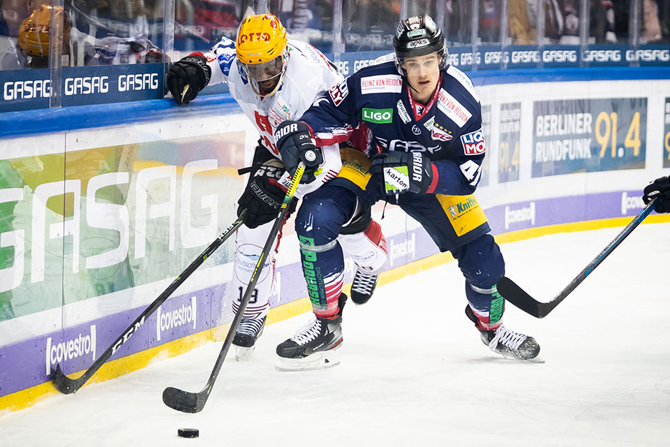 Maxime Fortunus (Bremerhaven) gegen Louis-Marc Aubry (Berlin).