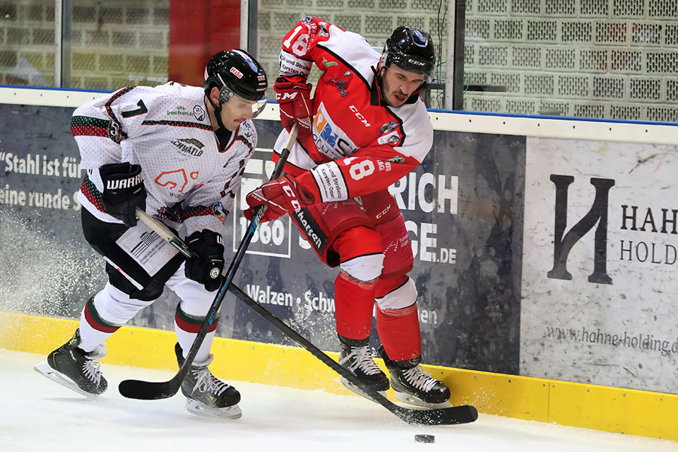 Spielszene Scorpions gegen Herne.