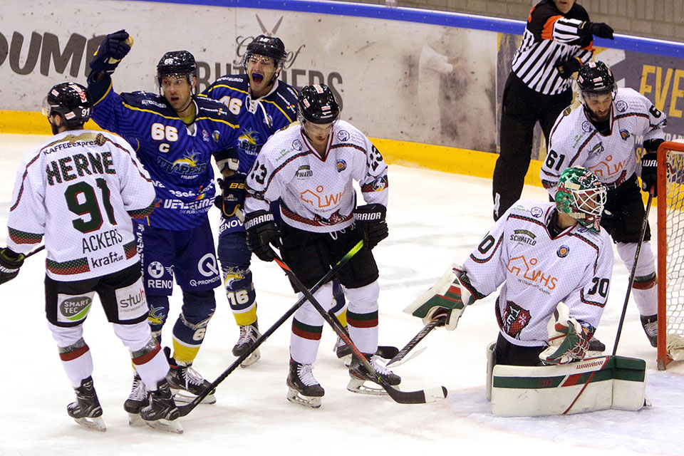 Sechs Tore konnten die Tilburg Trappers gegen Herne bejubeln.