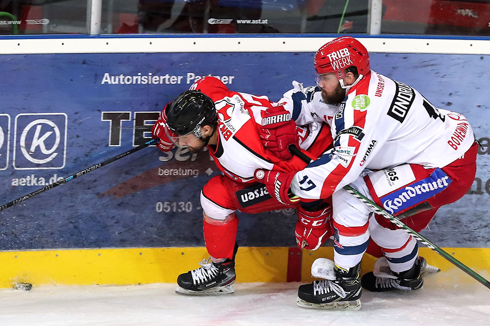 Mike Glemser gegen Florian Ondruschka.