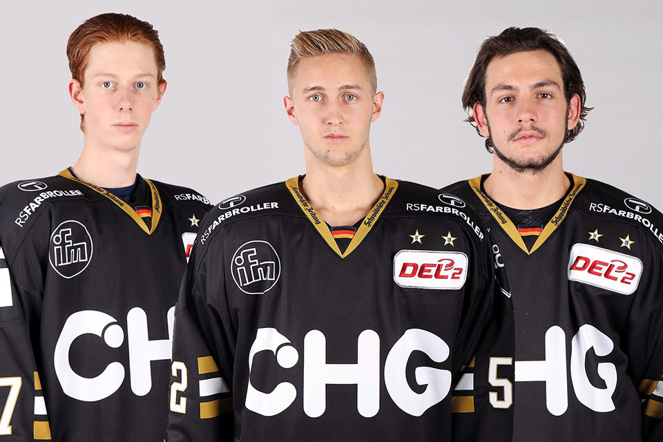 Tim Sezemsky, Eric Bergen und Alexander Dosch. Tim Sezemsky, Eric Bergen und Alexander Dosch.