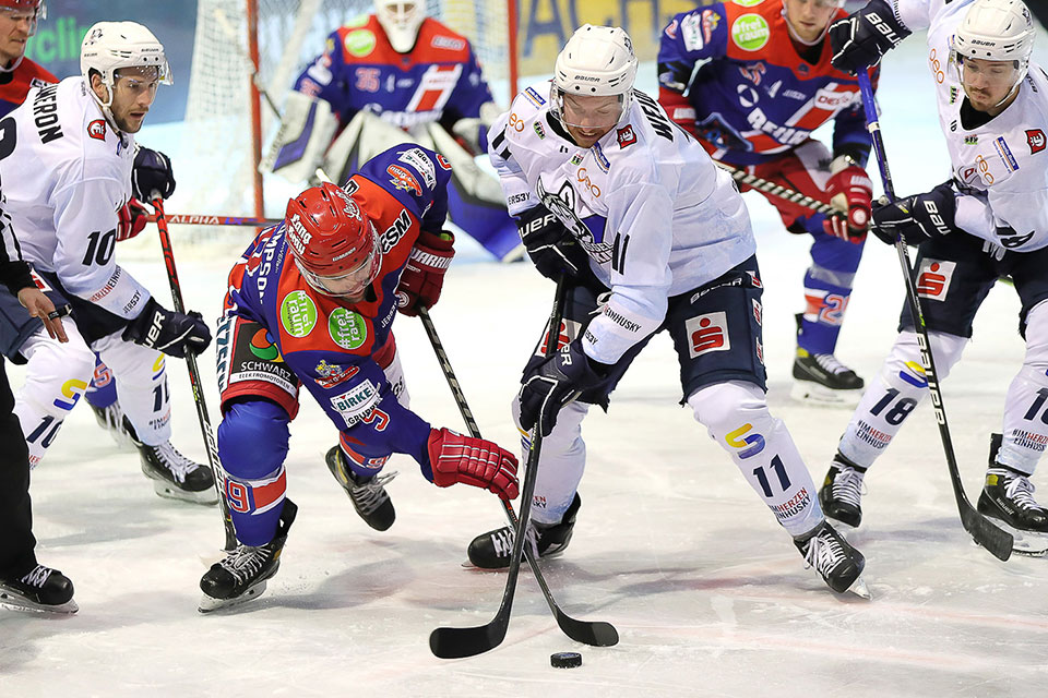Spielszene Selb gegen Kassel.