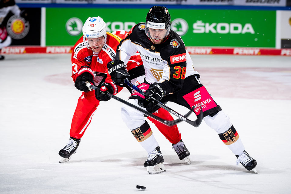 Jol Vermin von Team Schweiz und Fabio Wagner von Team Deutschland.