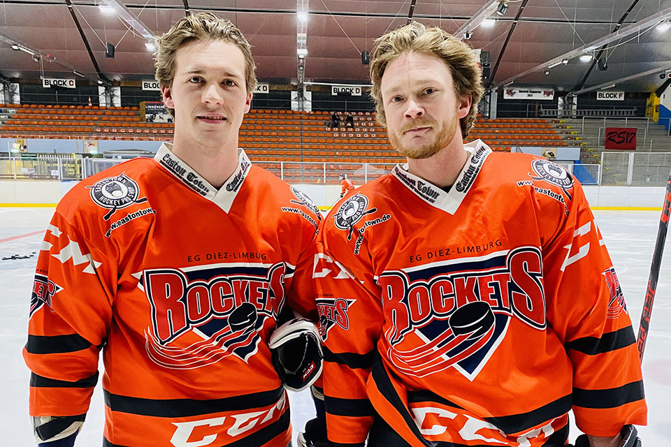 Kevin Loppatto und Jordan King. Kevin Loppatto und Jordan King.
