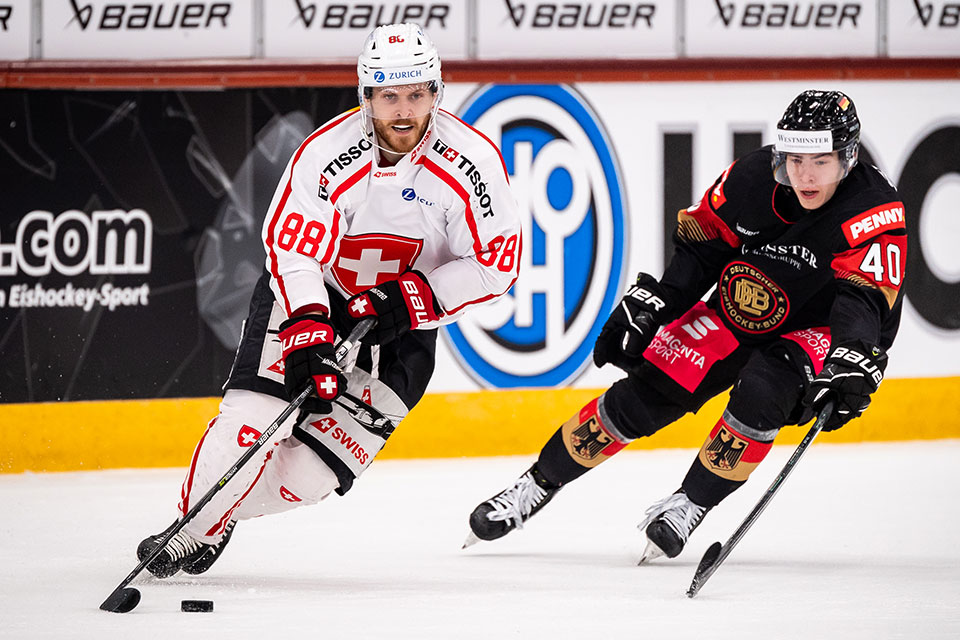 Christoph Bertschy von Team Schweiz und Alexander Ehl von Team Deutschland.