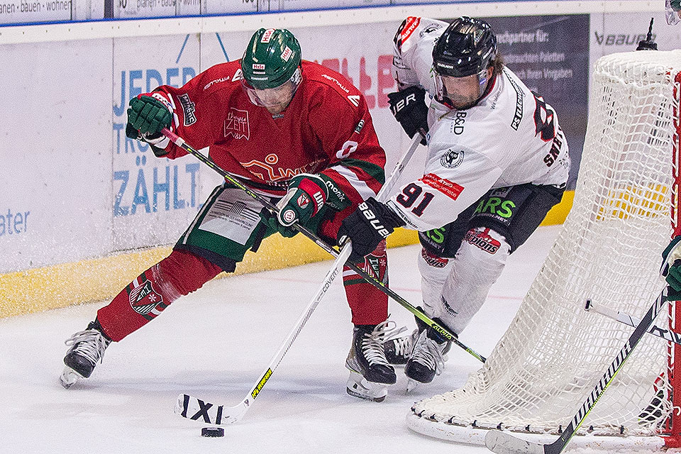 Spielszene Hannover Scorpions gegne Herne.