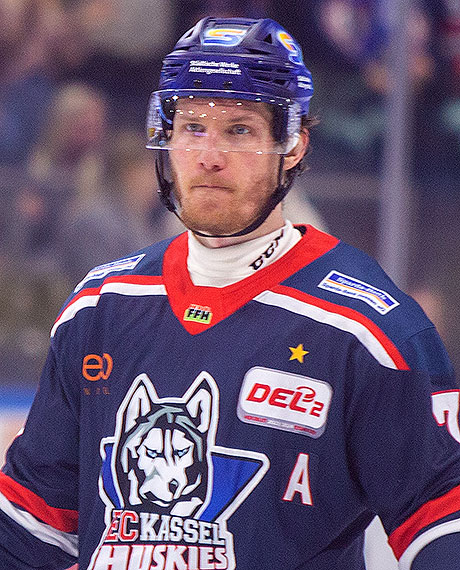 Spielerportrait von Joel Keussen EC Kassel Huskies