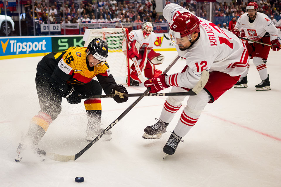 Marc Michaelis von Team Deutschland und Maciej Kruczek von Team Polen.