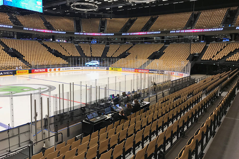 Die Arena in Herning: Jyske Bank Boxen. Die Arena in Herning: Jyske Bank Boxen.