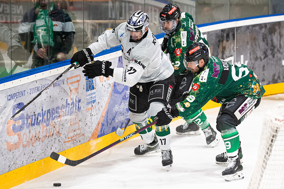 Spielszene H�chstadt gegen Bietigheim.