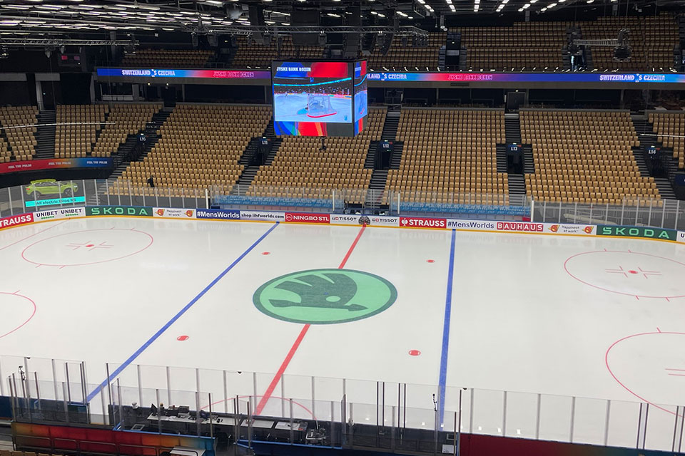 Die Jyske Bank Boxen Arena in Herning.