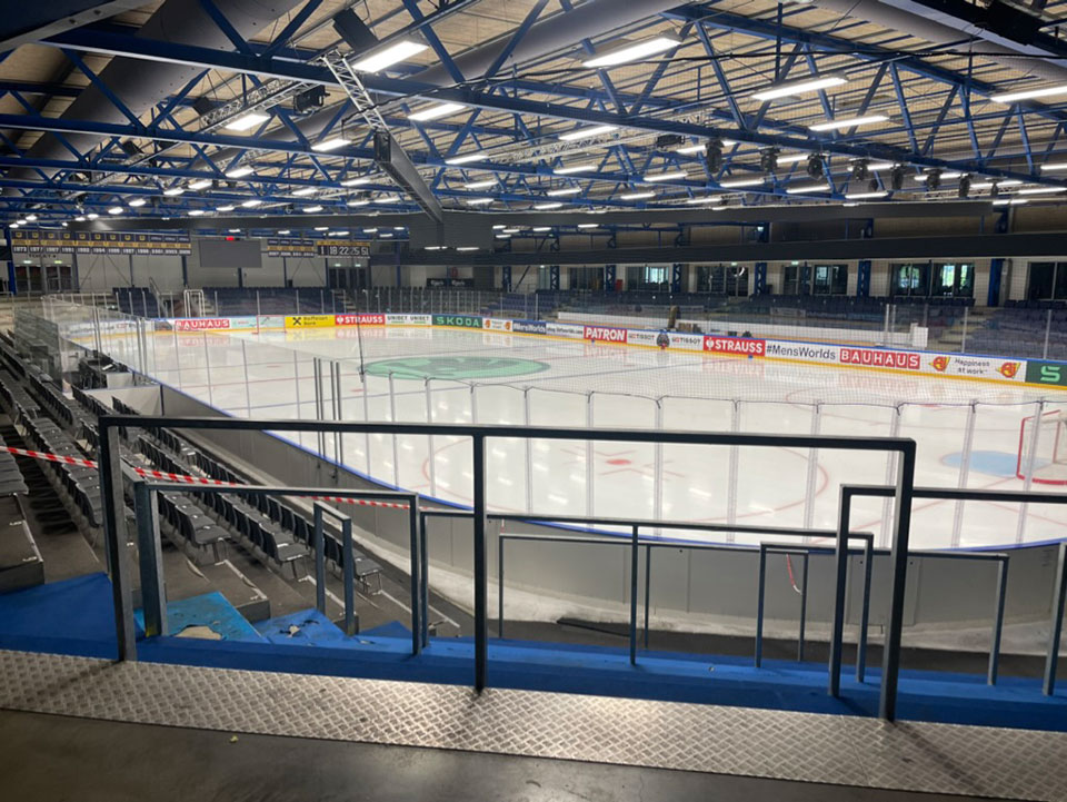 Das DEB-Training hat auf ein Training in der Herninger Eishalle verzichtet.