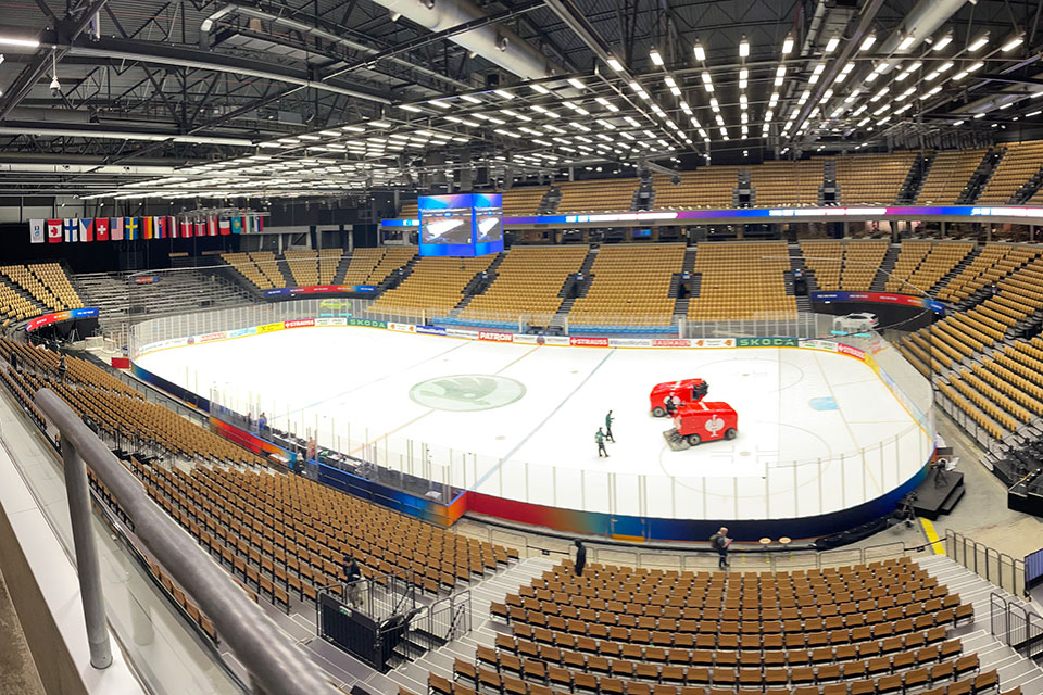 Die Jyske Bank Boxen Arena in Herning.