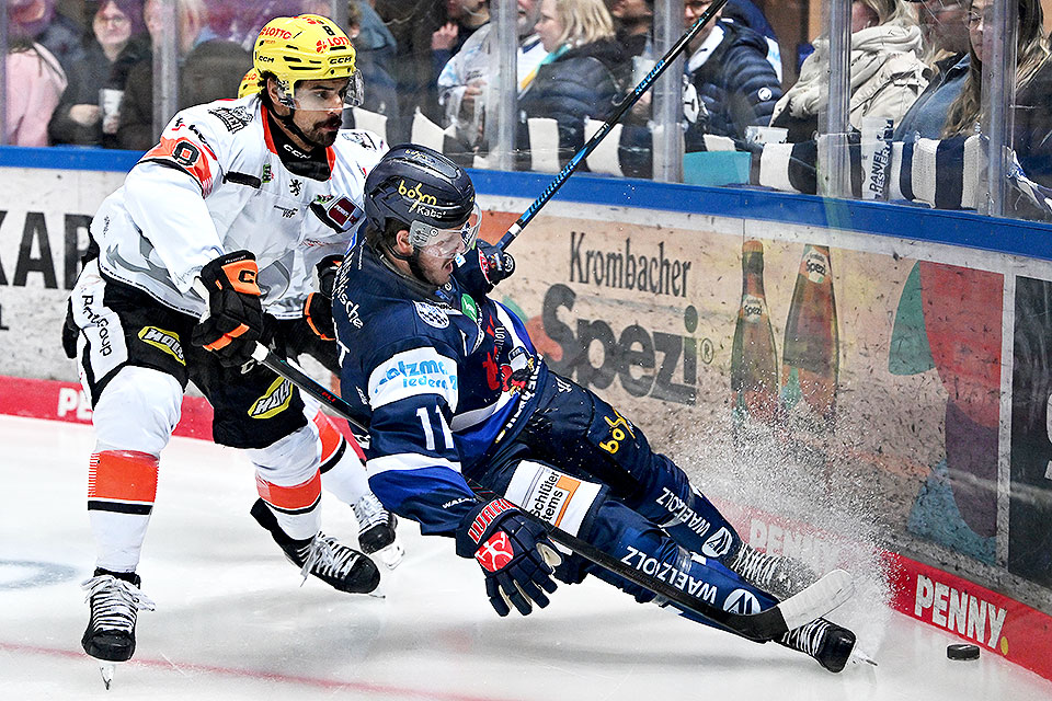 Iserlohn ist in der letzten Sekunde gegen Frankfurt ausgerutscht.