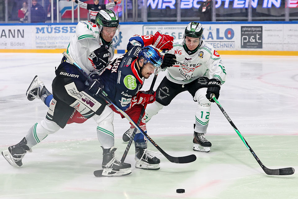 Spielszene Selb gegen Hchstadt.