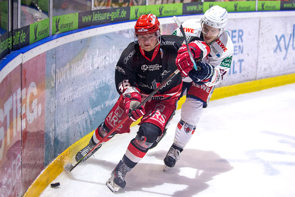 Spielszene Hannover Scorpions gegen Hannover Indians.