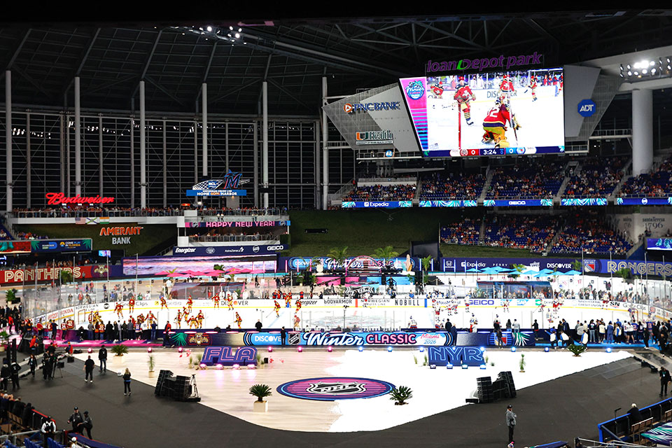 Miami loanDepot Park.