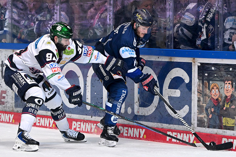 Spielszene Iserlohn gegen Berlin.