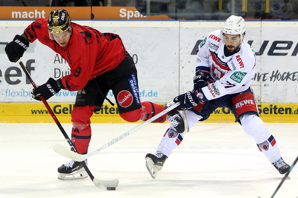 Spielszene Duisburg gegen Hannover Indians.