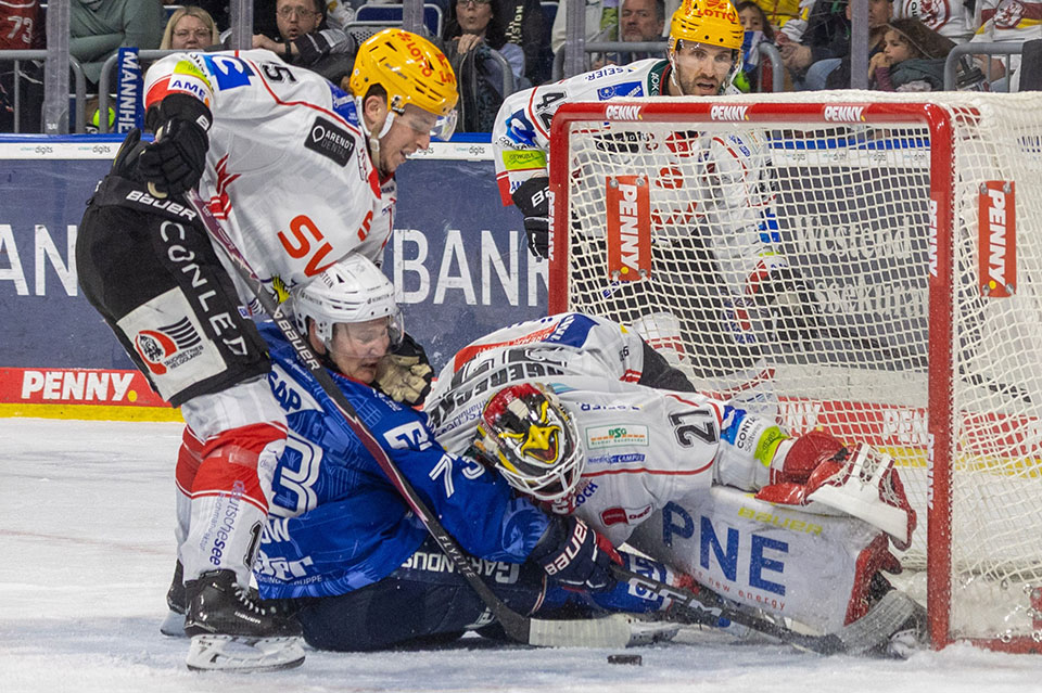 Spielszene Manheim gegen Bremerhaven.