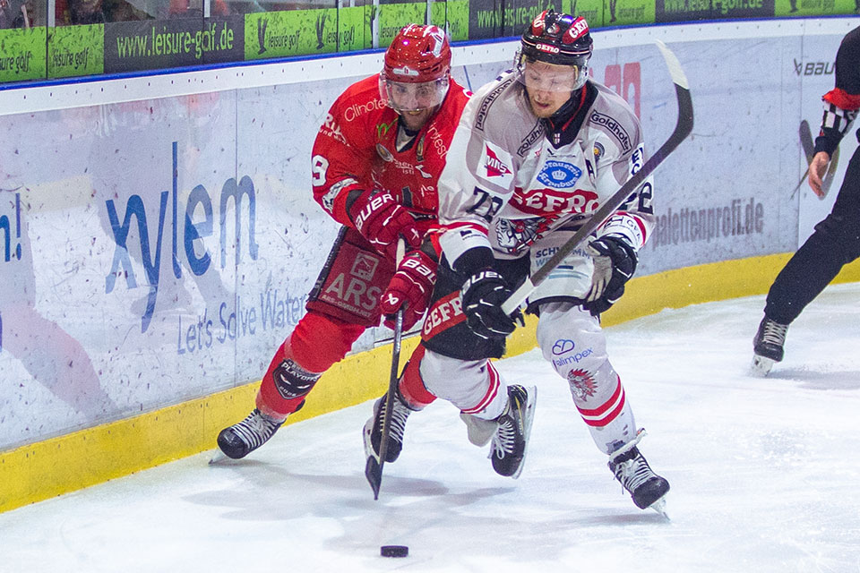 Spielszene Scorpions gegen Memmingen.
