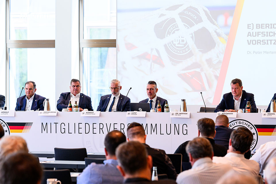 Die Mitgliederversammlung des DEB in Ingolstadt.